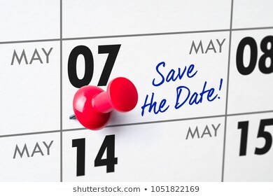 Save the Date May 7th