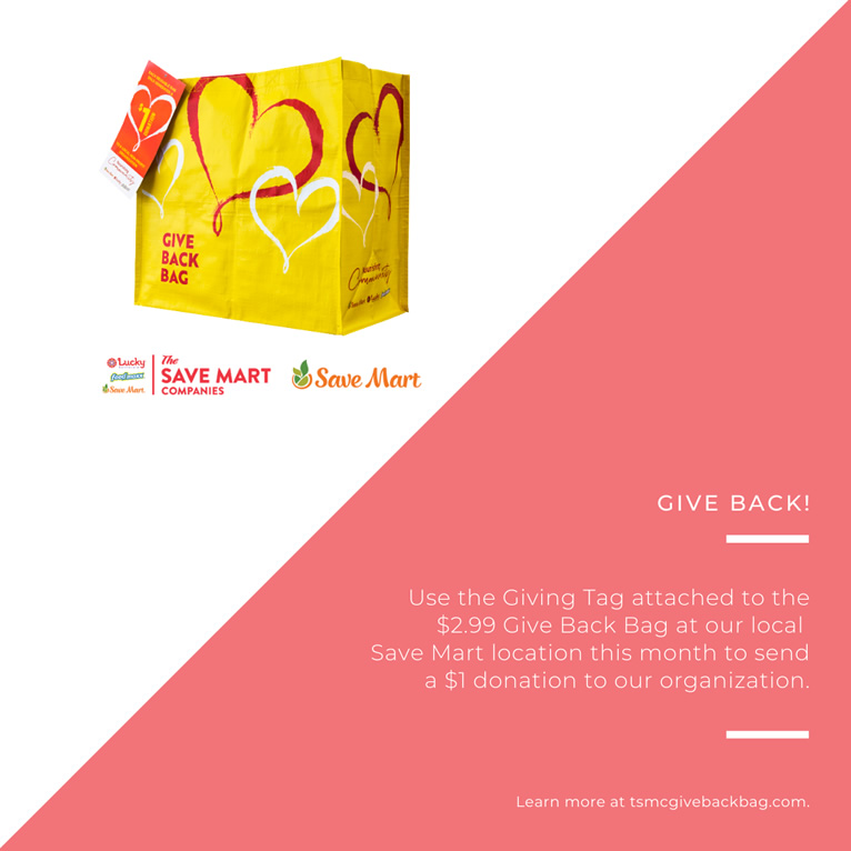 Save Mart Give Back Bag Program flyer